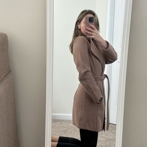 Tan Belted Coat